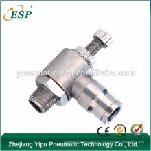 pneumatic metal elbow type speed controller